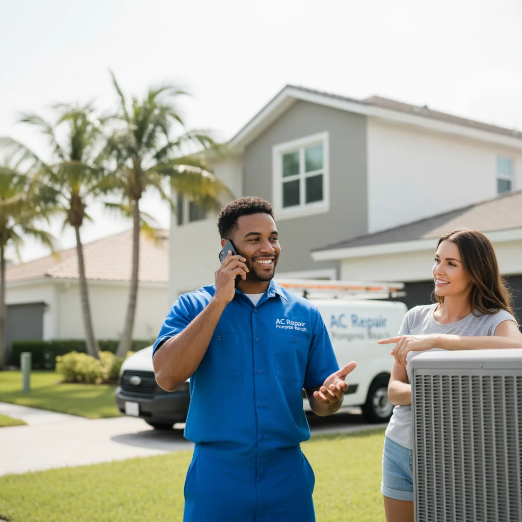 AC Repair Pompano Beach customer support in Mount Pleasant Mills
